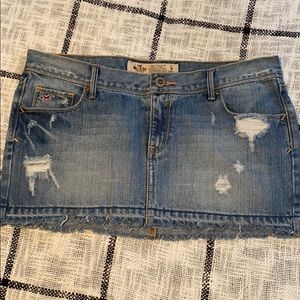 Hollister Jean skirt